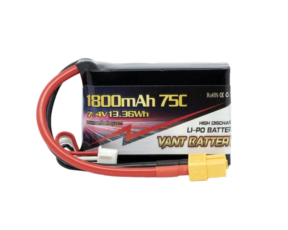  LiPo Vant - 7.4 1800 75C (2S,  XT60)