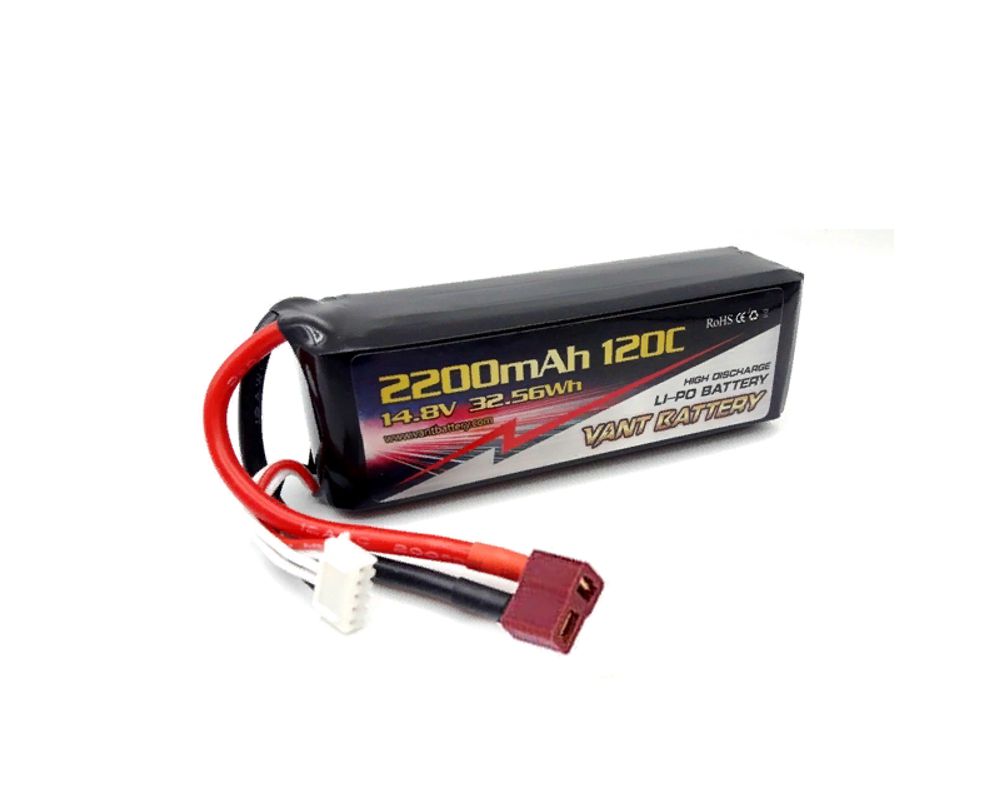  LiPo Vant - 14.8 2200 120C (4S,  T-Plug)