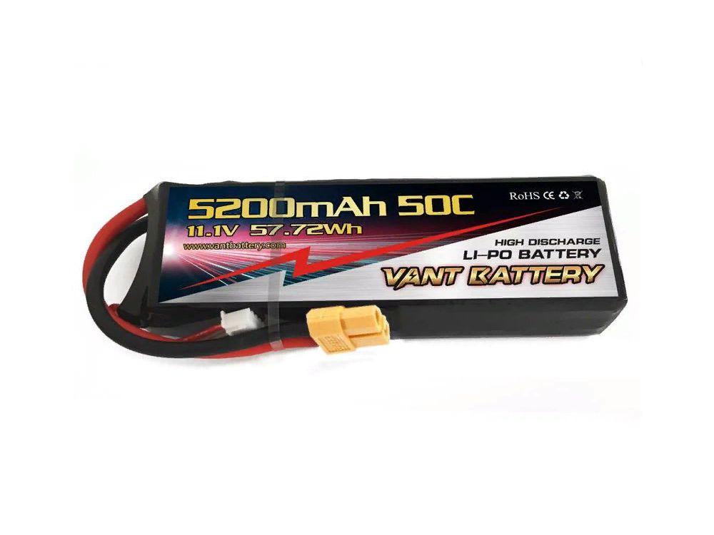  LiPo Vant - 11.1 5200 50C (3S,  ,  XT60)