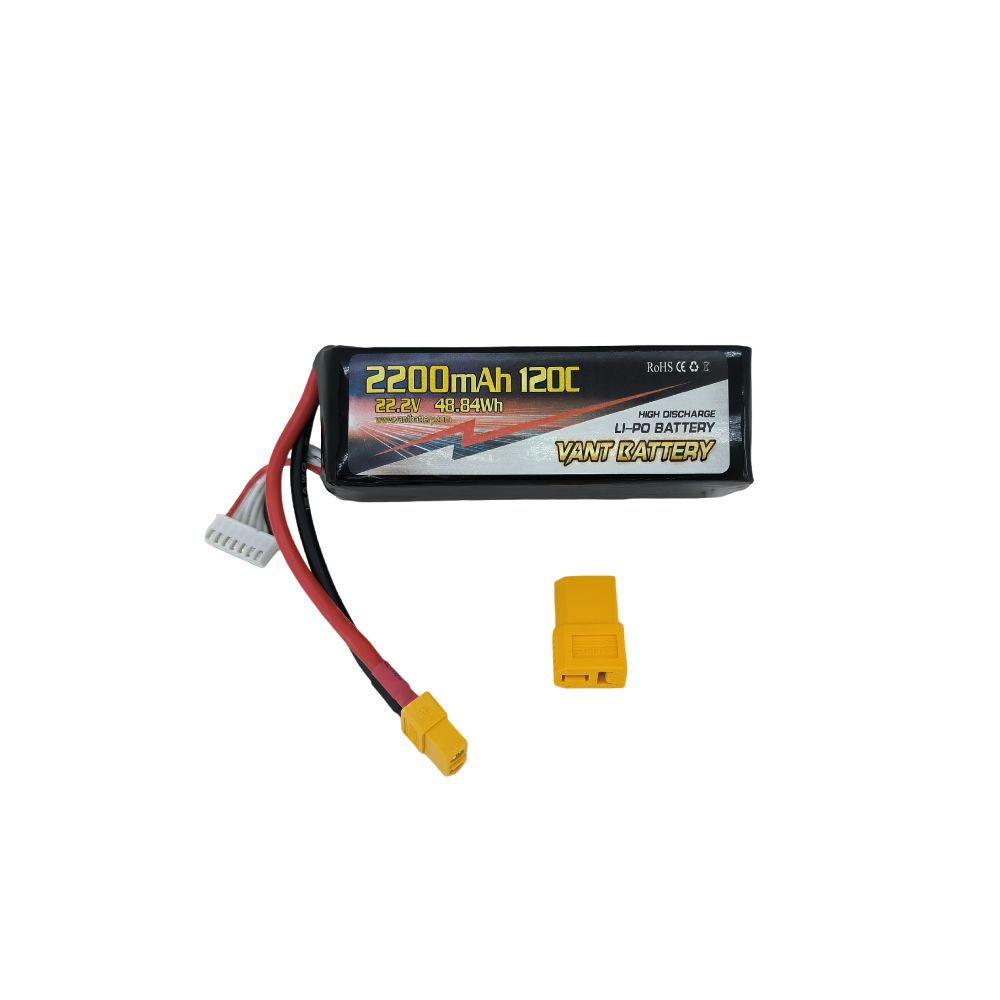  LiPo Vant - 22.2 2200 120C (6S,  XT60),  , 384 