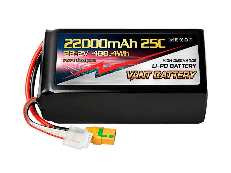  LiPo Vant - 22.2 22000 25C (6S,  XT90-S)