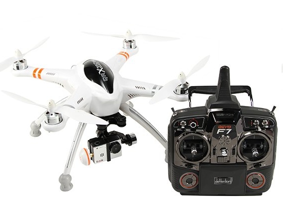  QR X350Pro FPV RTF (DEVO F7, 2D Gimble , iLOOK)