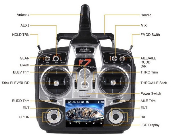  (/) Brushless Hoten-X FPV + Devo F7