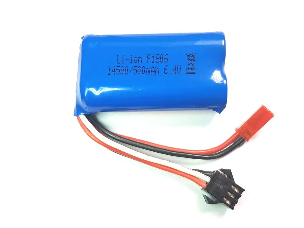 18401  LiIon 6.4V 500mAh