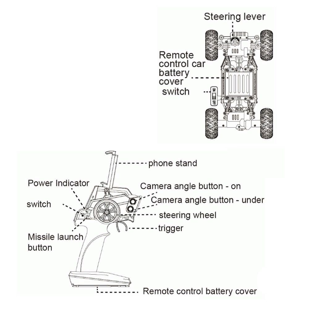  FPV 1/18 4WD  - WLT-18428-A