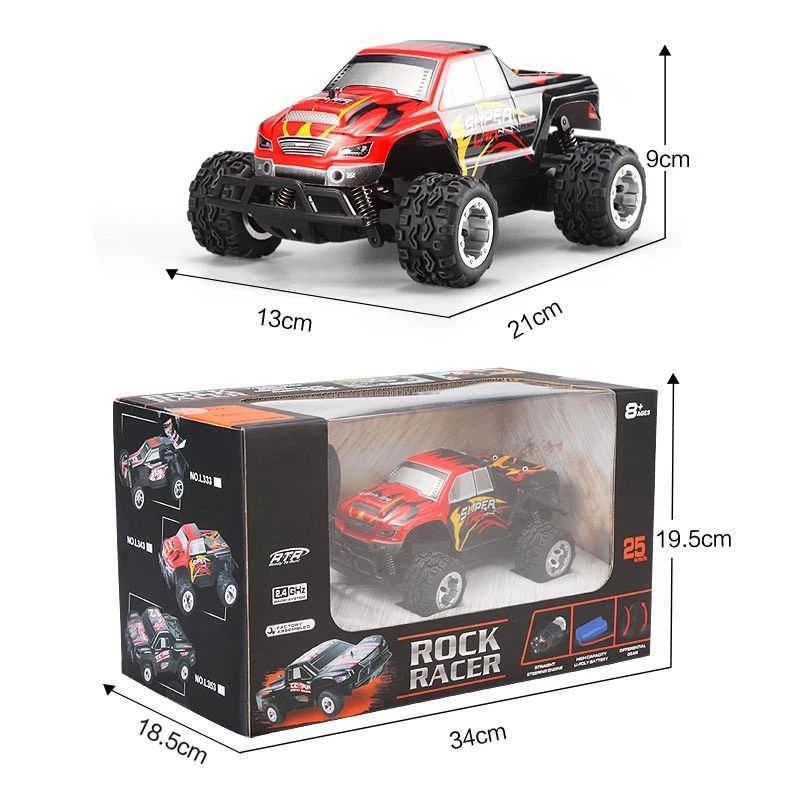  1/24 2WD  - Monster car ( ) 25 /