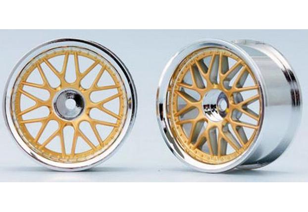  1/10 - 10-Spoke Chrome s, Gold